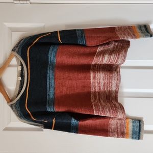 Moth by Anthropology color block sweater